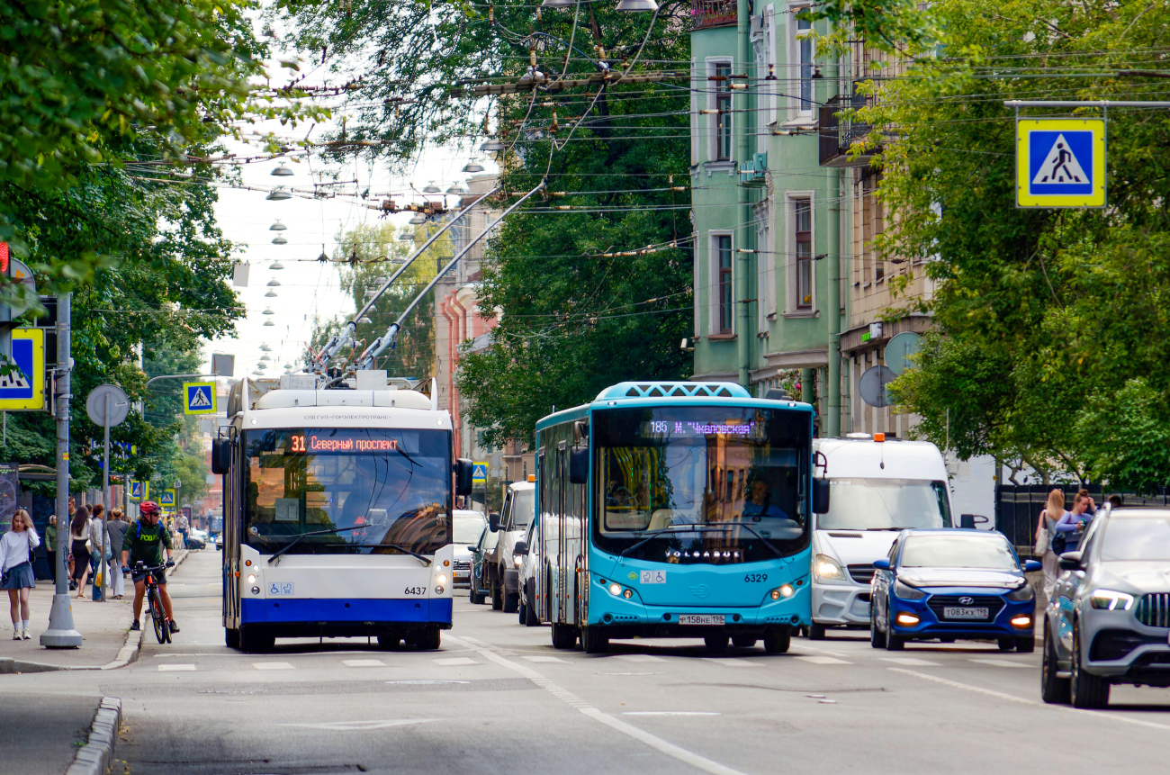 Санкт-Петербург, Тролза-5265.00 «Мегаполис» № 6437