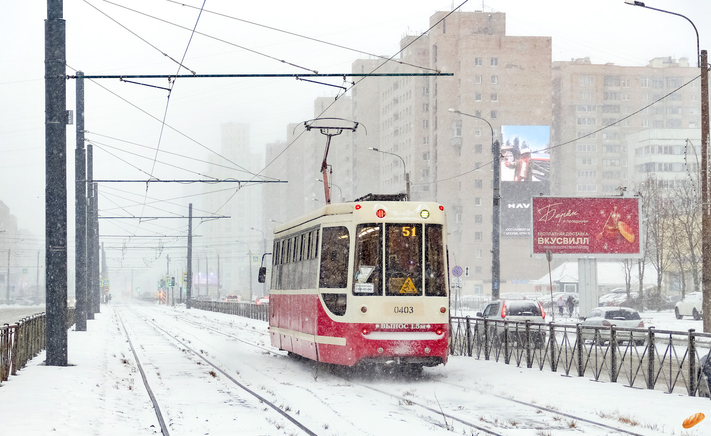 Санкт-Петербург, ЛМ-68М2 (мод. СПб ГЭТ) № 0403