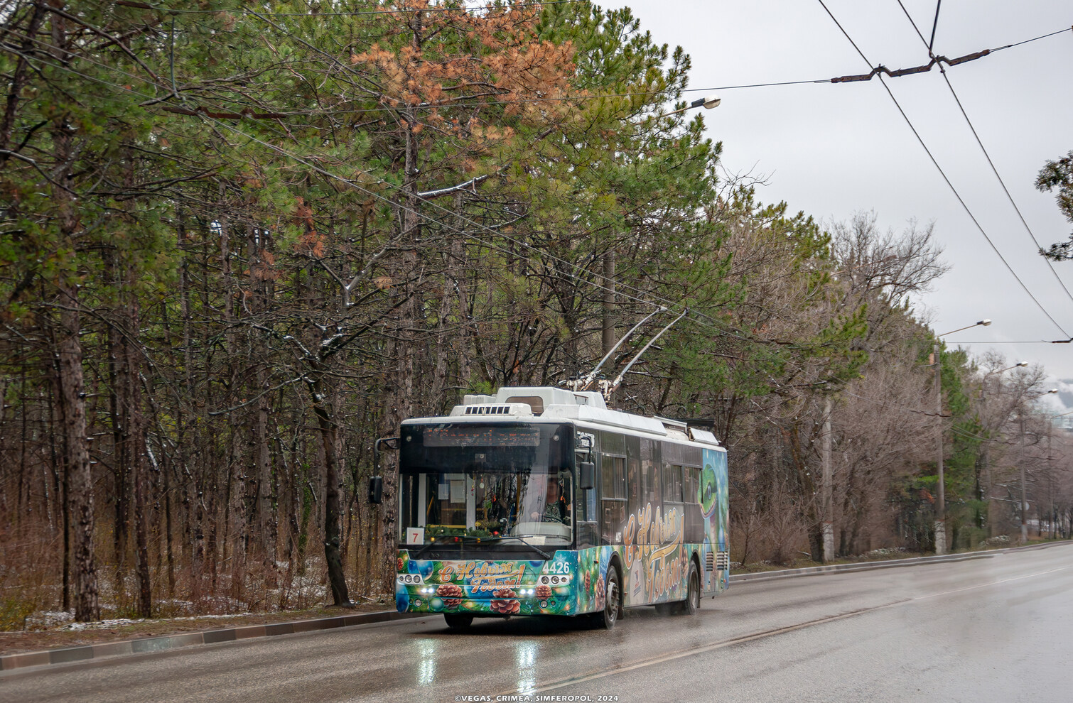 Крымский троллейбус, Богдан Т70115 № 4426