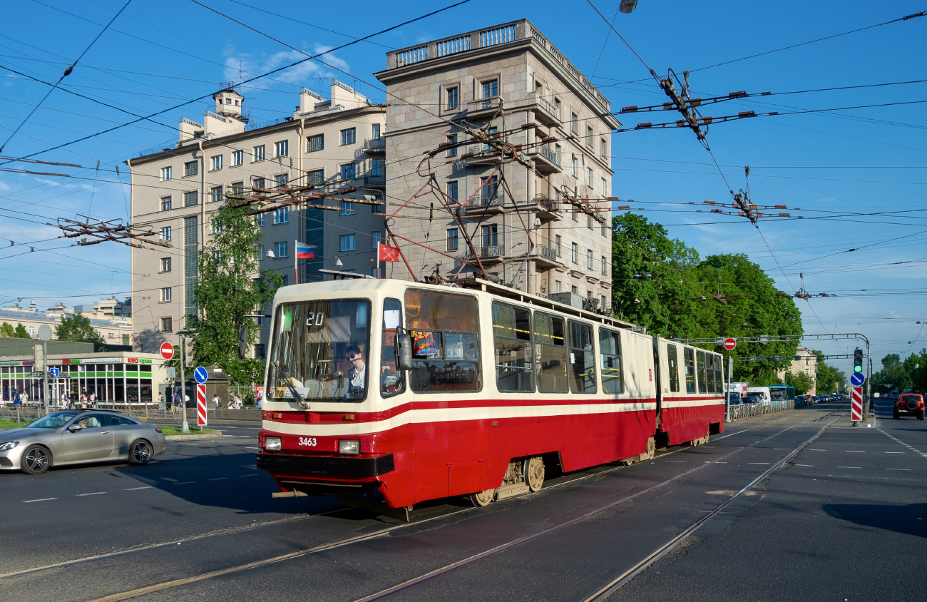 Санкт-Петербург, ЛВС-86К-М № 3463