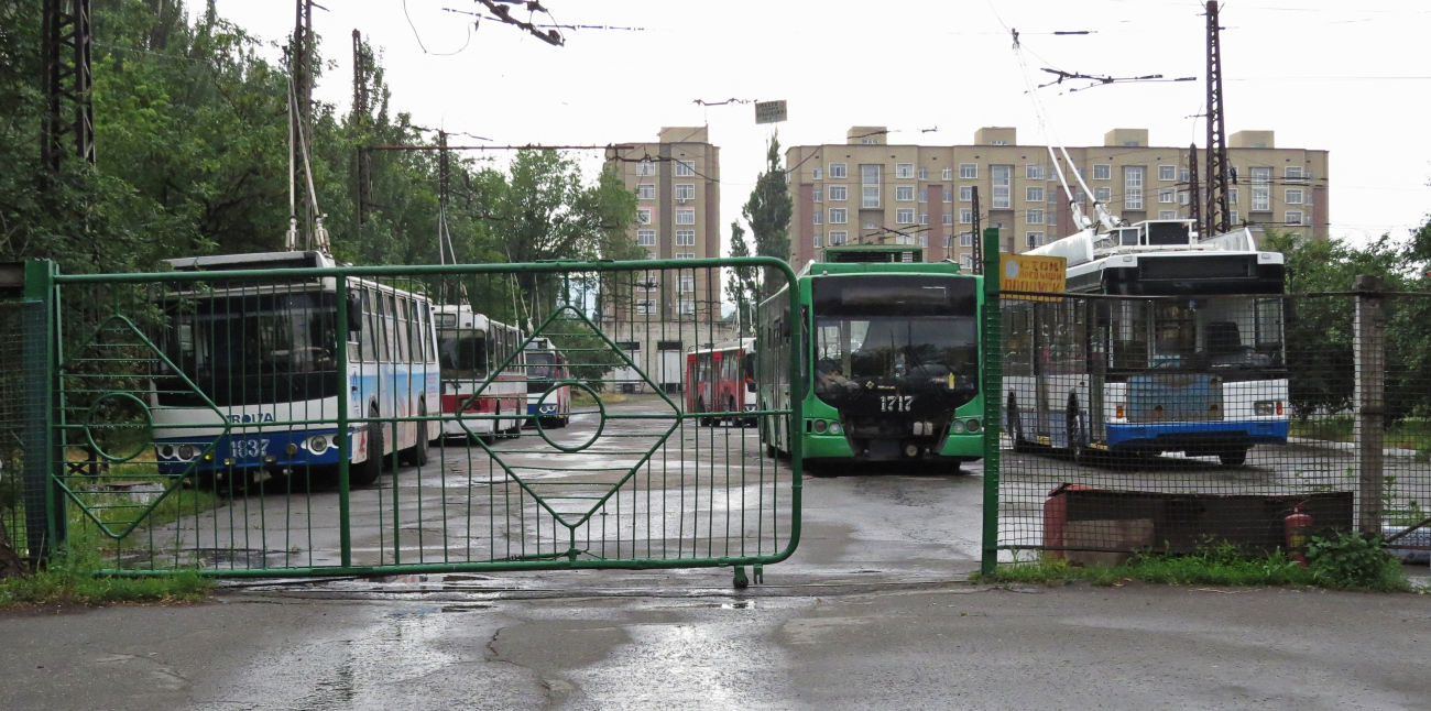 Бишкек — Троллейбусные депо