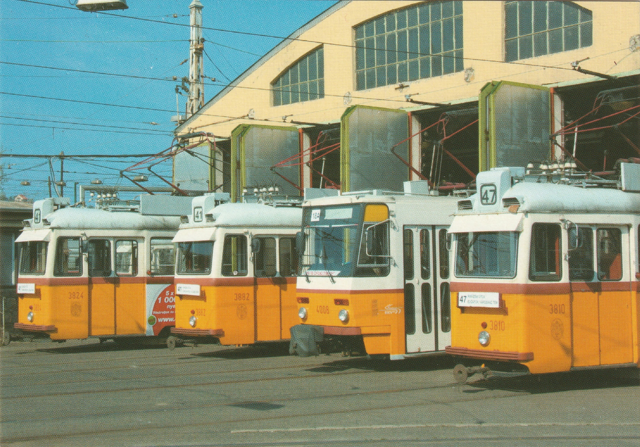 Будапешт — Трамвайные депо