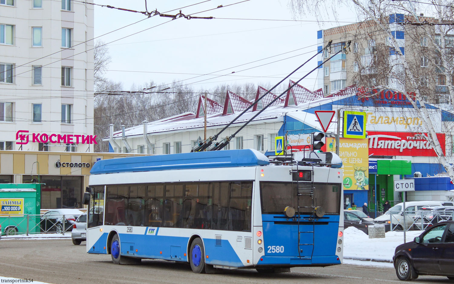 Новосибирск, УТТЗ-6241.01 «Горожанин» № 2580