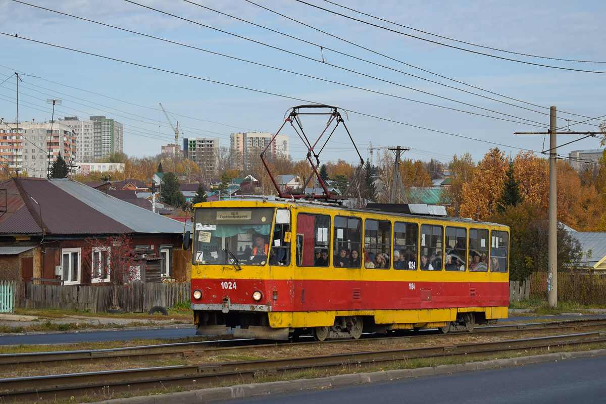 Барнаул, Tatra T6B5SU № 1024
