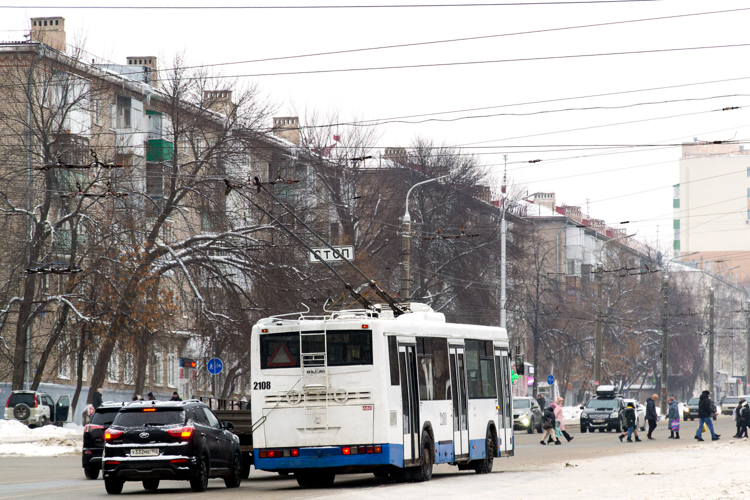 Уфа, НефАЗ-БТЗ 52765А № 2108