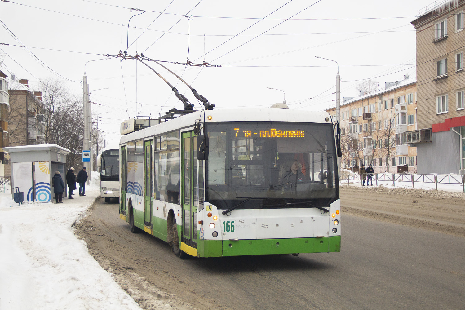 Березники, Тролза-5265.00 «Мегаполис» № 166