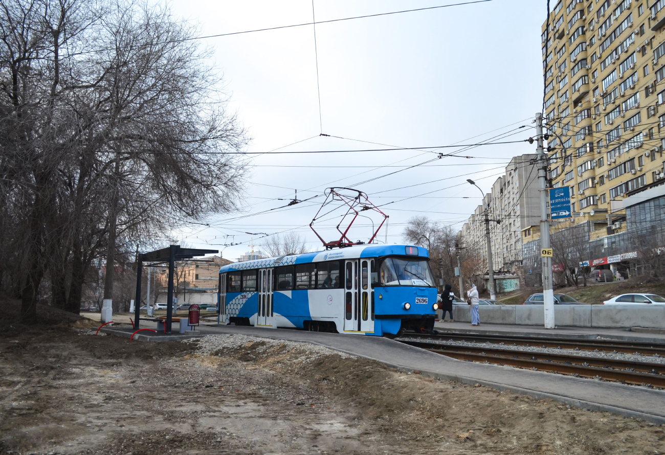 Волгоград, Tatra T3SU № 2696