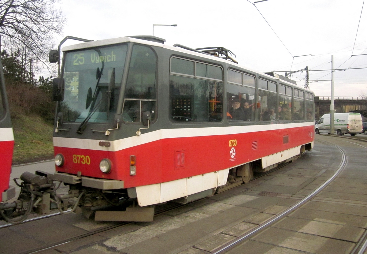 Прага, Tatra T6A5 № 8730