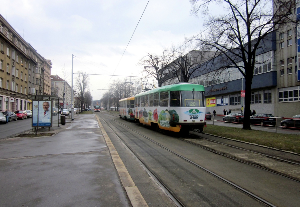 Prága, Tatra T3R.P — 8409