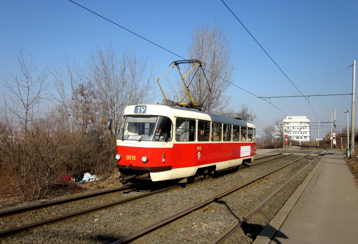 Прага, Tatra T3M2-DVC № 8015 Прага, Tatra T3M2-DVC № 8015