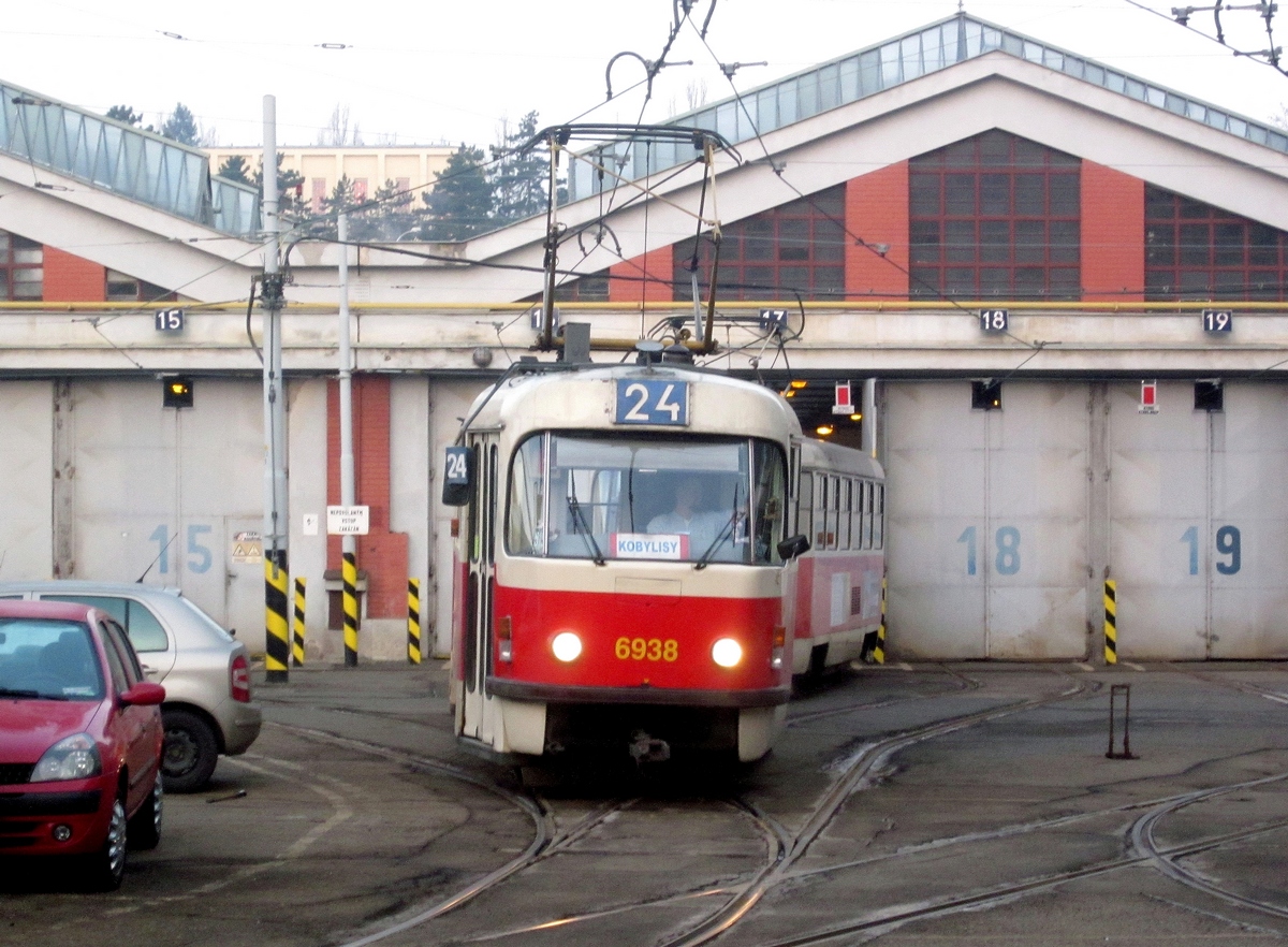 Прага, Tatra T3 № 6938