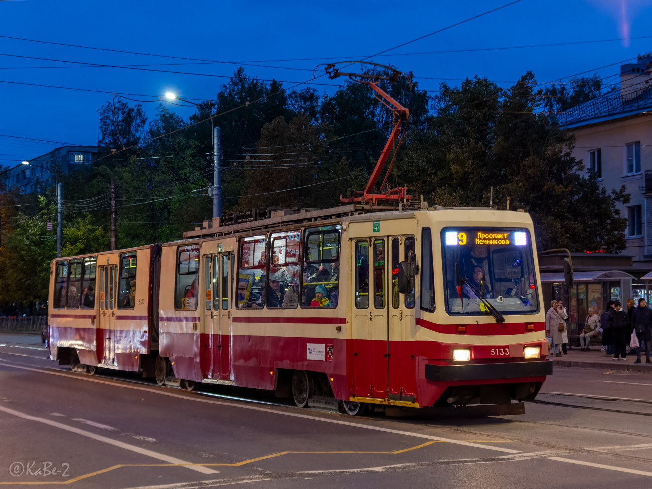 Санкт-Петербург, ЛВС-86К № 5133 Санкт-Петербург, ЛВС-86К № 5133