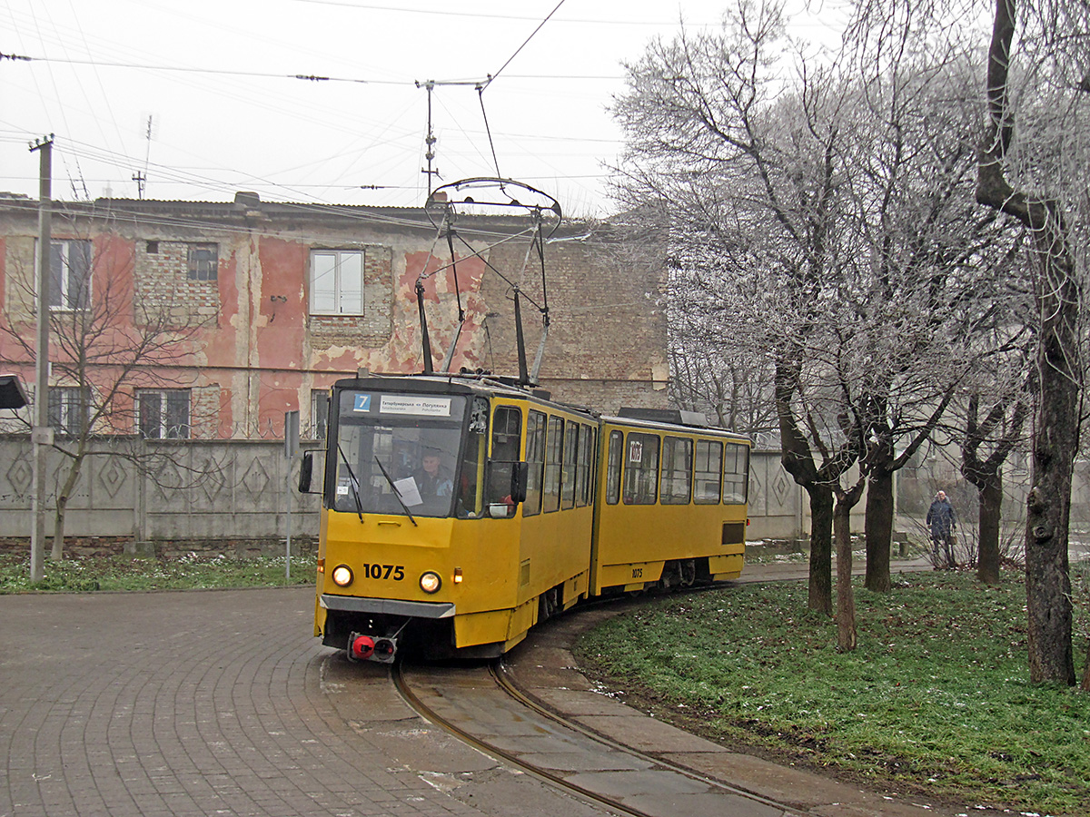 Львов, Tatra KT4SU № 1075