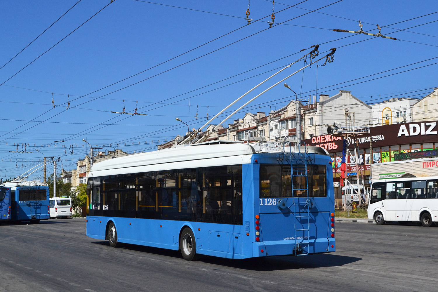 Севастополь, Тролза-5265.02 «Мегаполис» № 1126