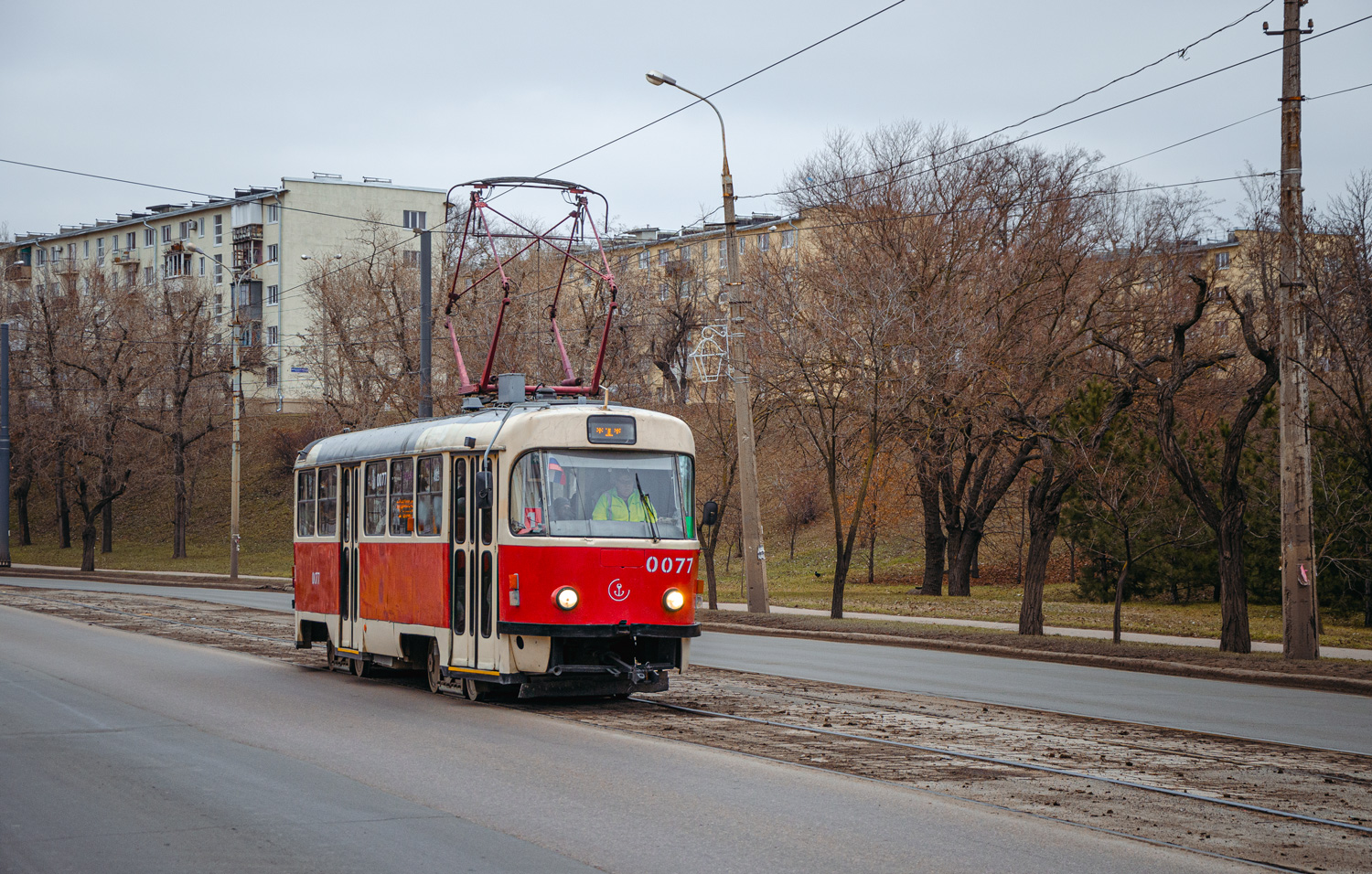 Мариуполь, Tatra T3SUCS № 0077 (705)