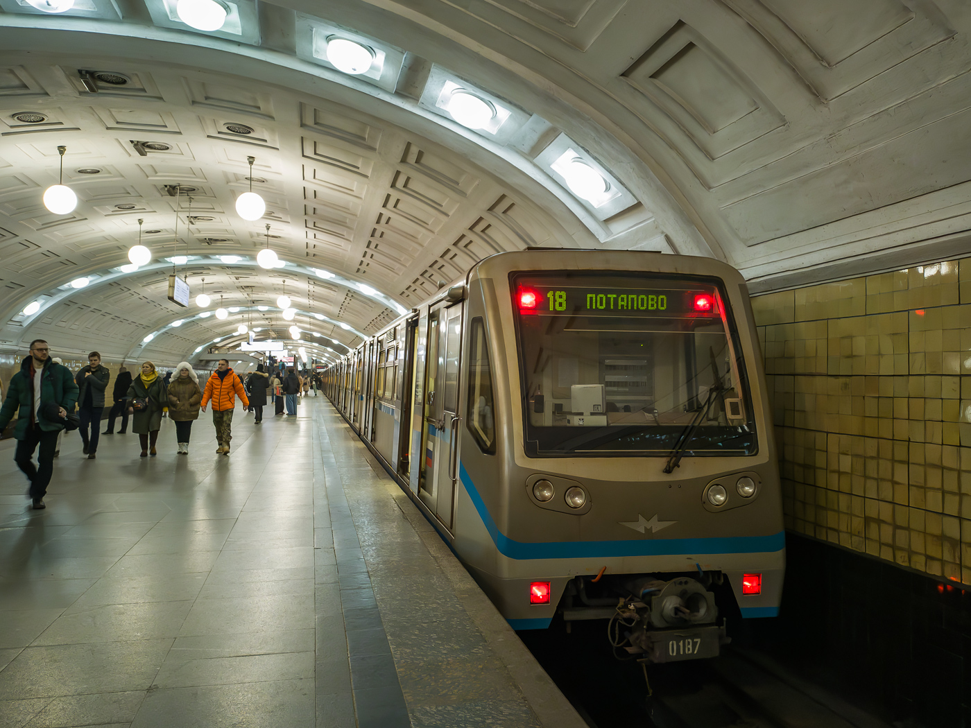 Москва, 81-740.1 «Русич» № 0187