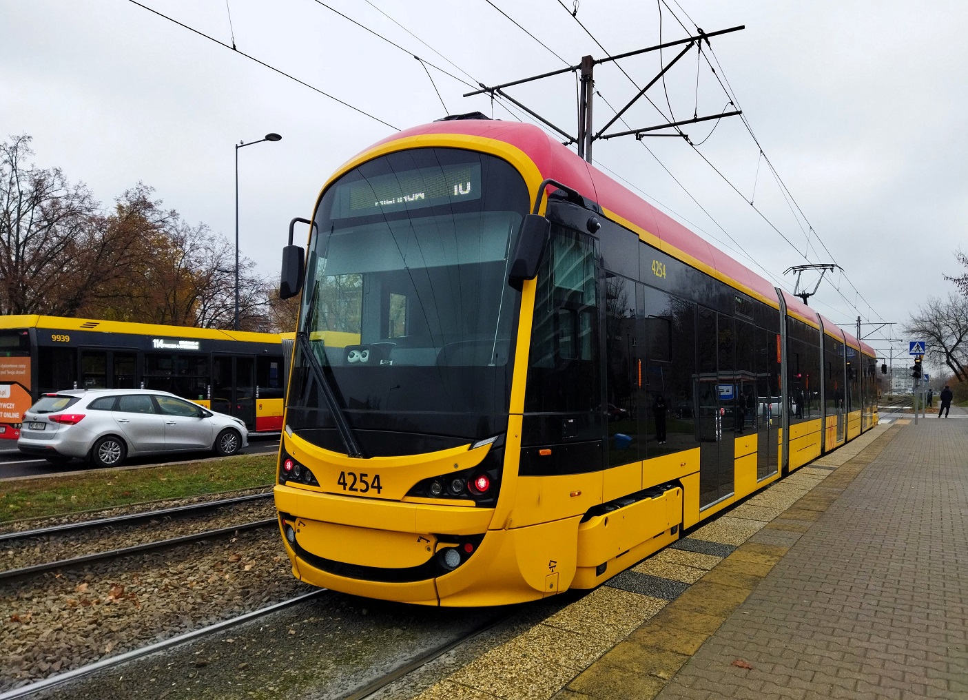 Варшава, Hyundai Rotem 140N № 4254