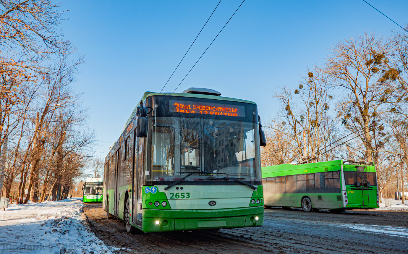 Charkiw, Bogdan T70117 Nr. 2653; Charkiw, PTS 12 Nr. 2720