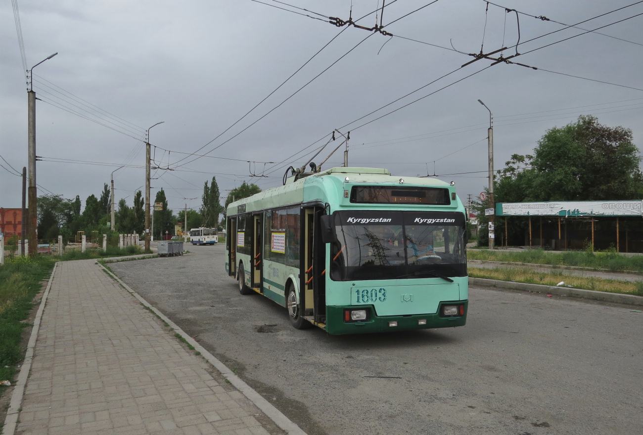 Бишкек, БКМ 32102 № 1603; Бишкек — Троллейбусные линии и кольца