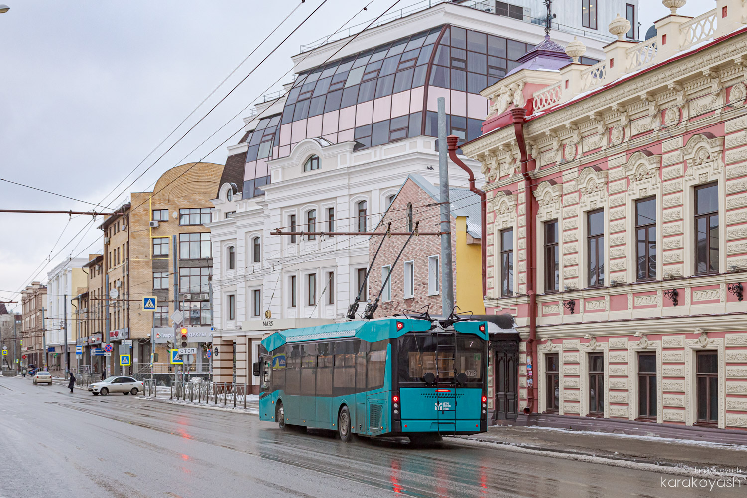 Казань, МАЗ-303Т22 № 1019