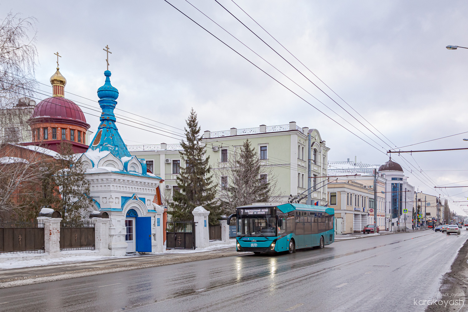 Казань, МАЗ-303Т22 № 1019