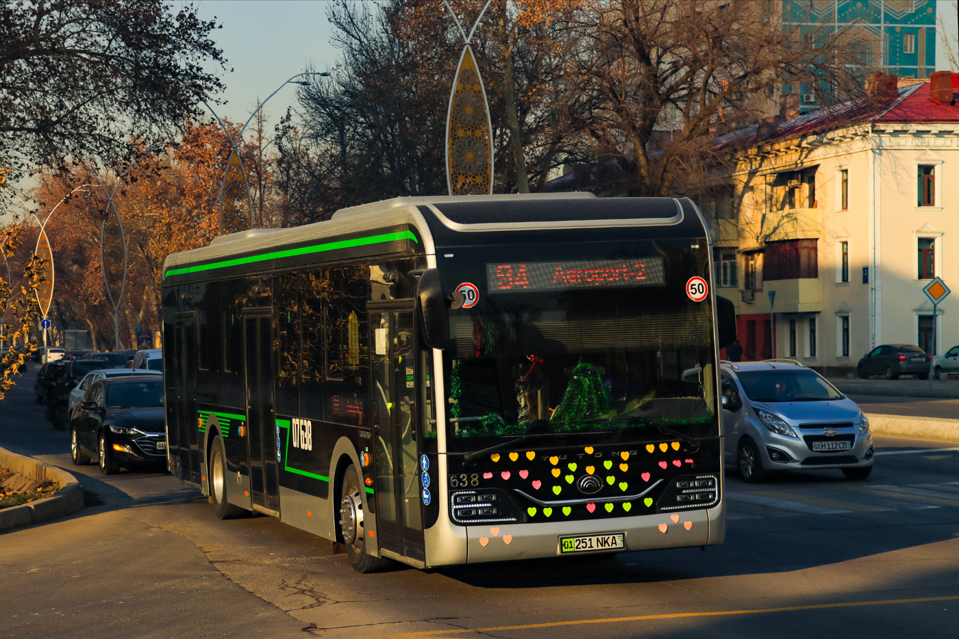 Tashkent, Yutong ZK6126BEVG nr. 07638