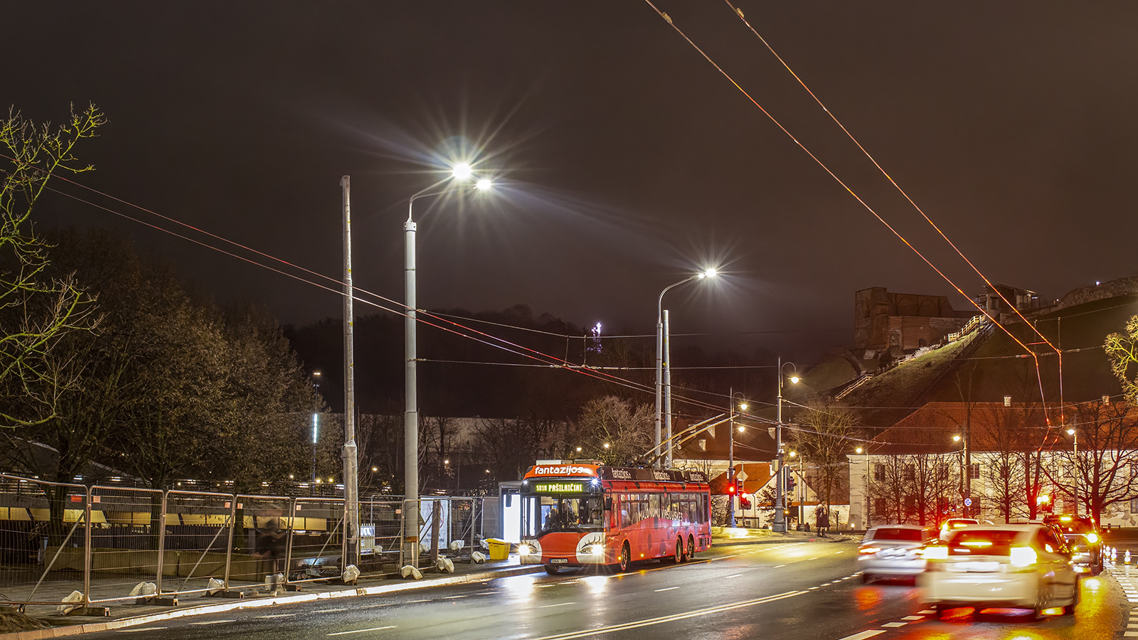 Вильнюс, Solaris Trollino II 15 AC № 2714 Вильнюс, Solaris Trollino II 15 AC № 2714
