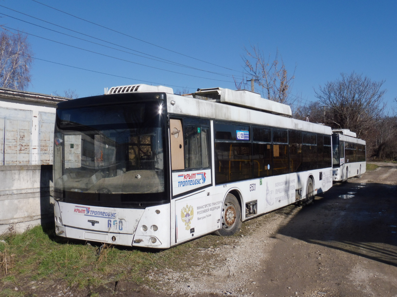 Крымский троллейбус, СВАРЗ-МАЗ-6275 № 6501
