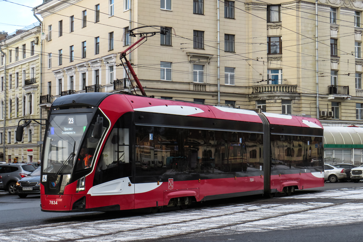 Санкт-Петербург, 71-923М «Богатырь-М» № 7834 Санкт-Петербург, 71-923М «Богатырь-М» № 7834