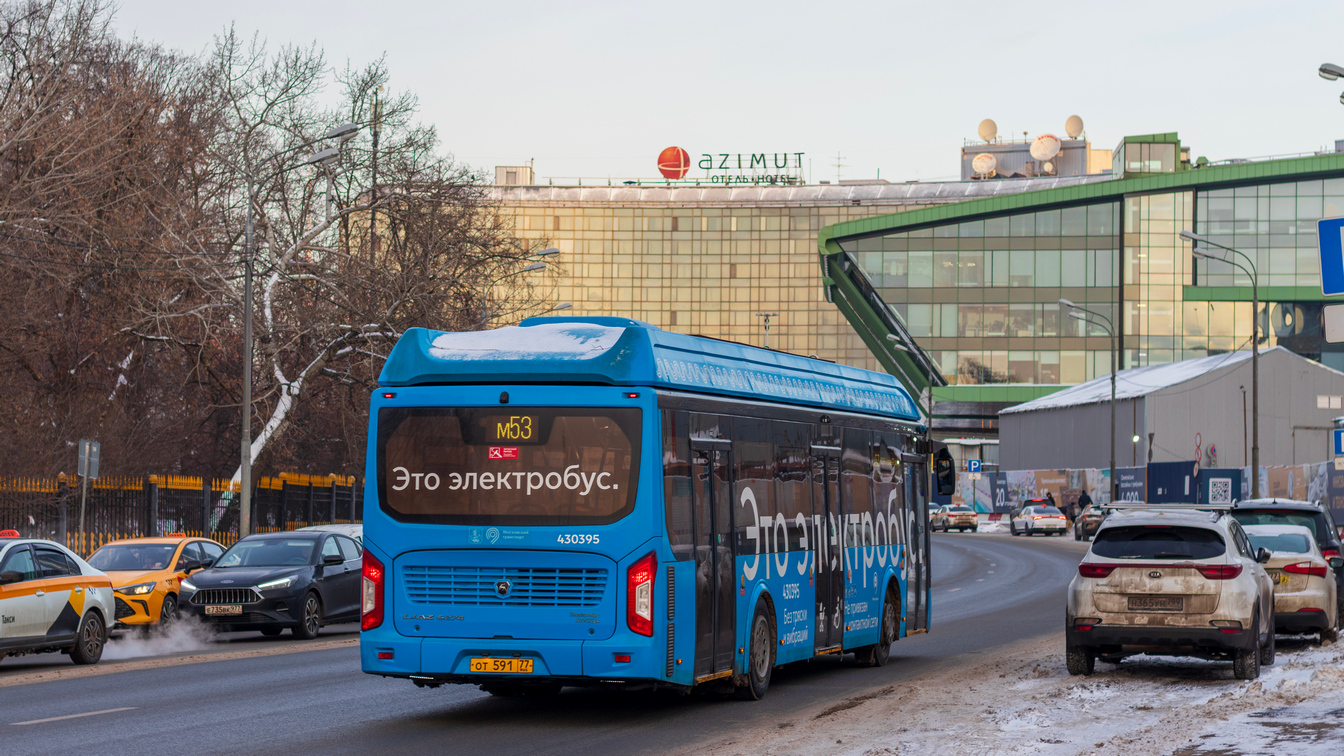 Москва, ЛиАЗ-6274 № 430395