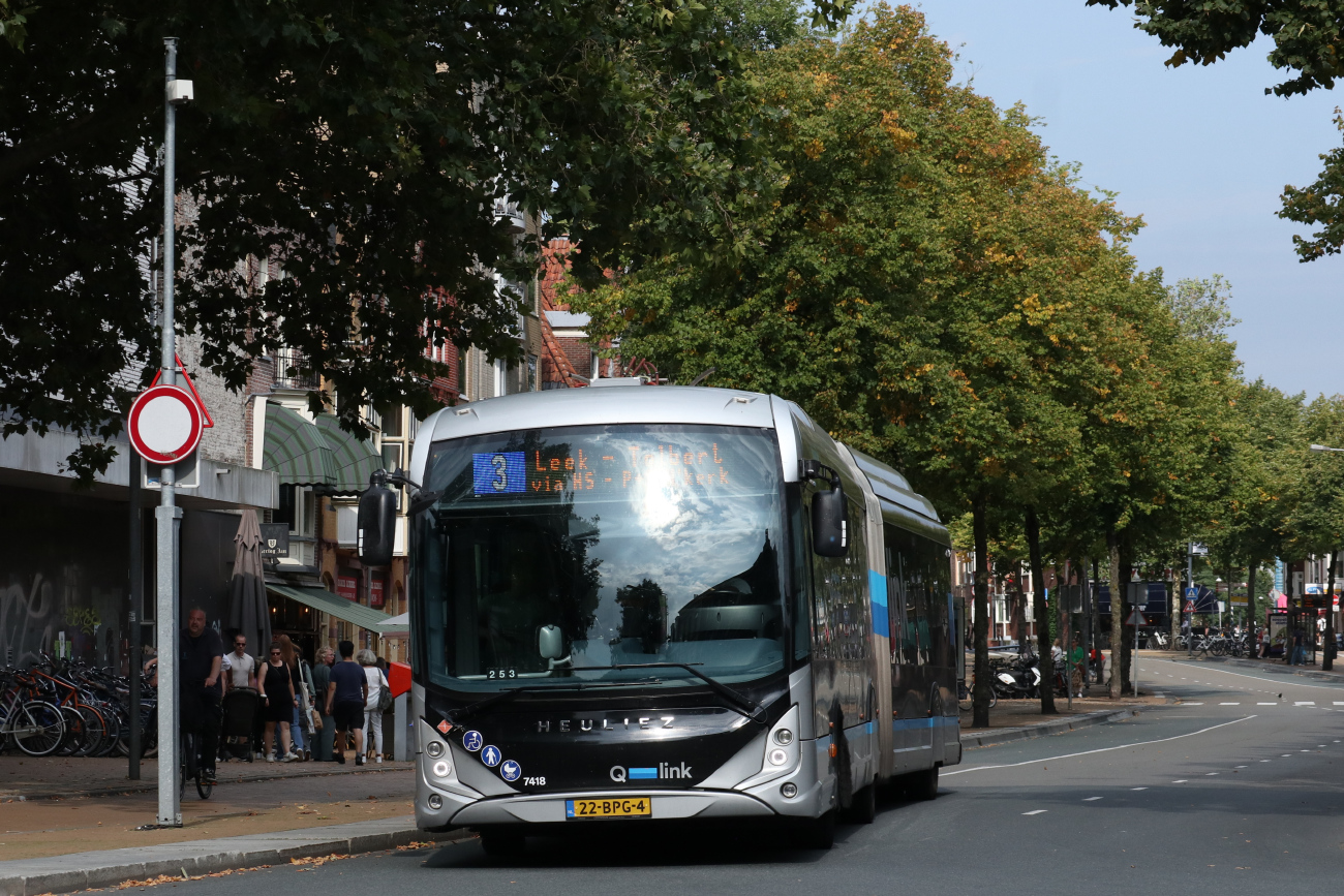 Гронинген, Heuliez GX437 Electrique № 7418