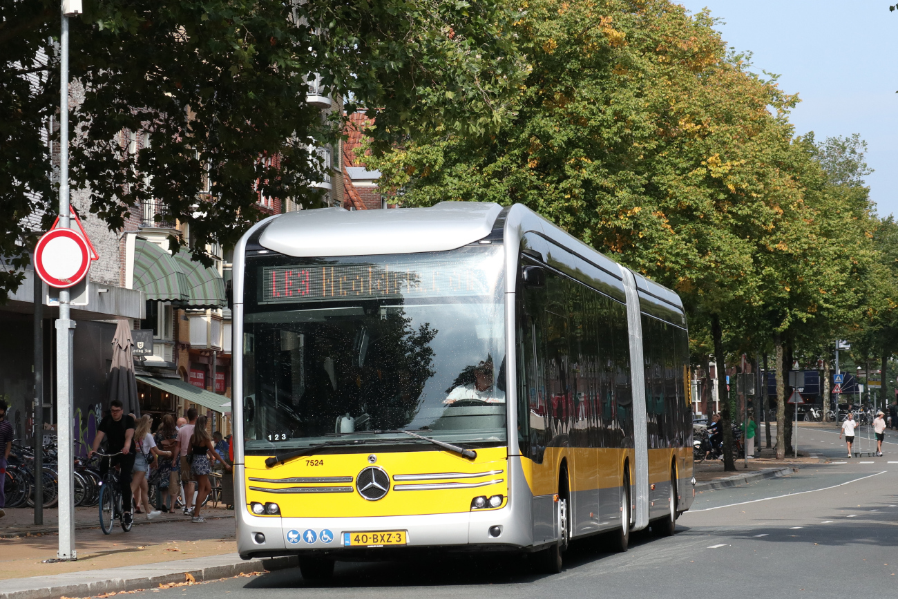 Гронинген, Mercedes-Benz eCitaro G № 7524