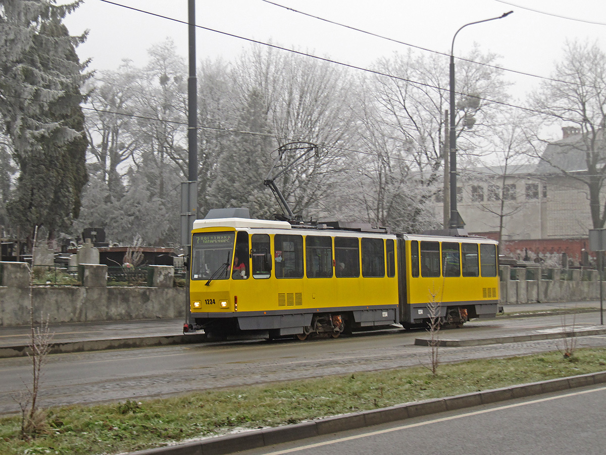 Львов, Tatra KT4DM № 1234