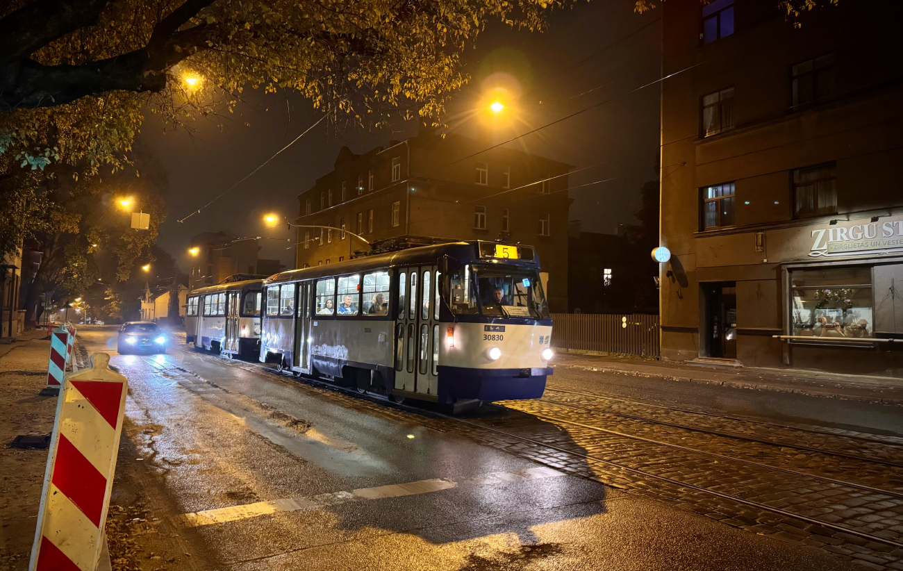 Рига, Tatra T3A № 30830