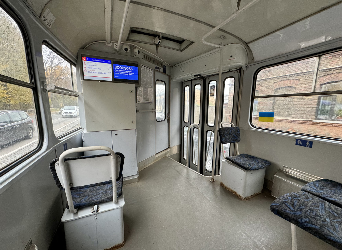 Рига, Tatra T3A № 30211