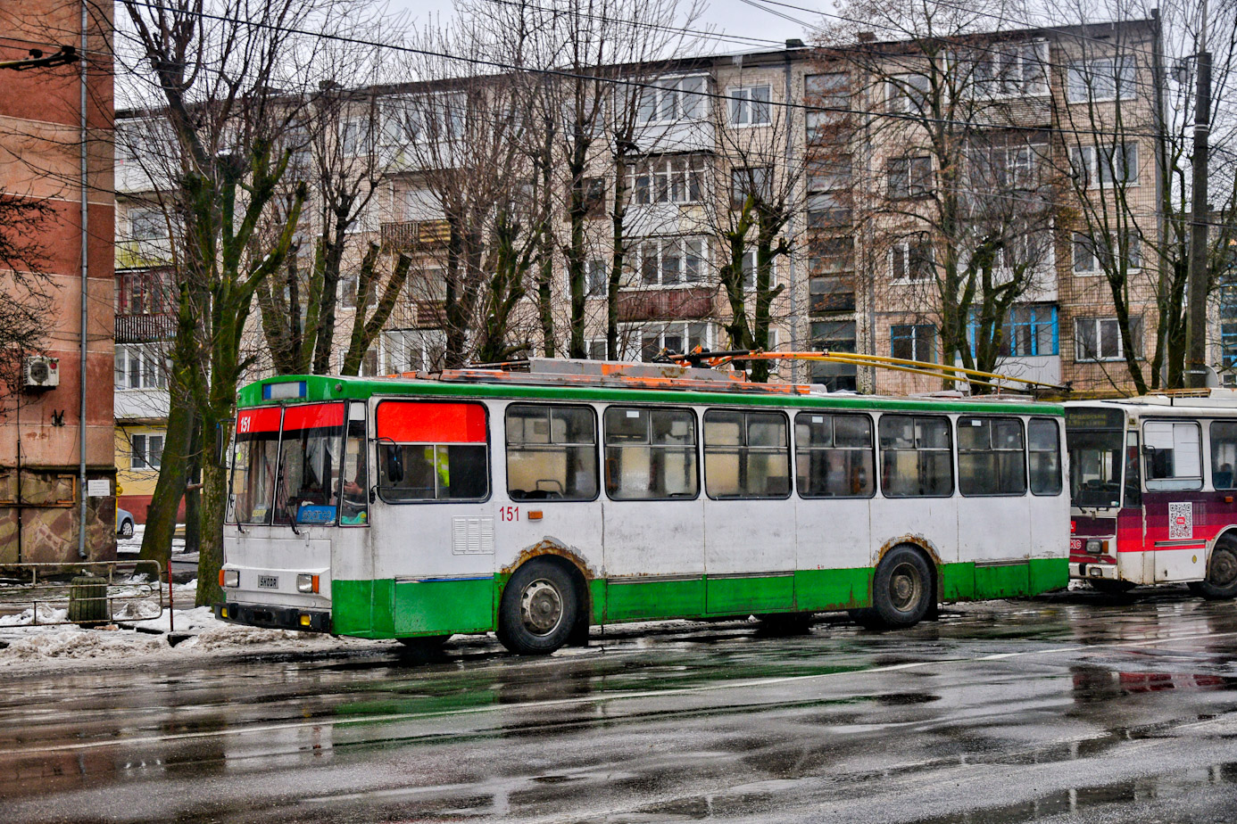Тернополь, Škoda 14Tr08/6 № 151