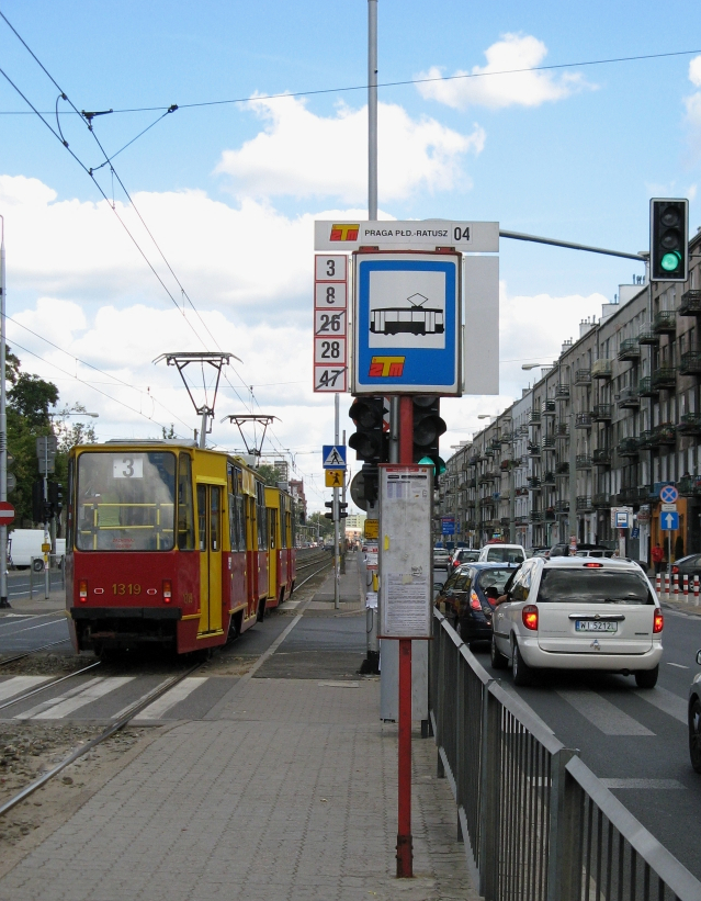 Варшава, Konstal 105Na № 1319