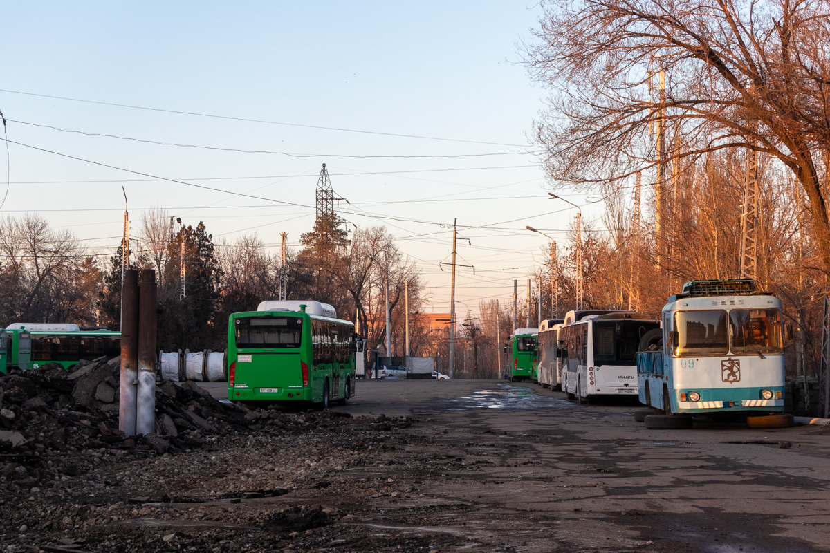 Бишкек — Троллейбусные депо