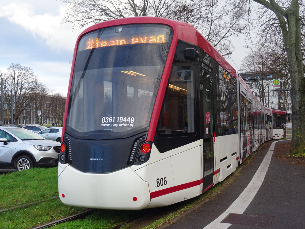 Эрфурт, Stadler Tramlink № 806