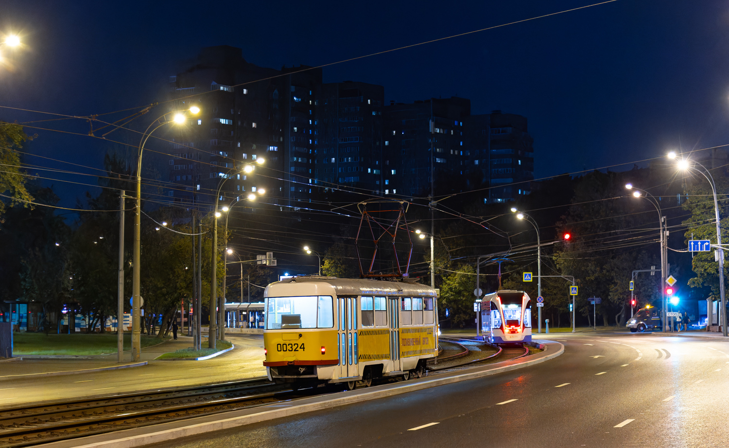 Москва, Tatra T3SU № 00324 Москва, Tatra T3SU № 00324
