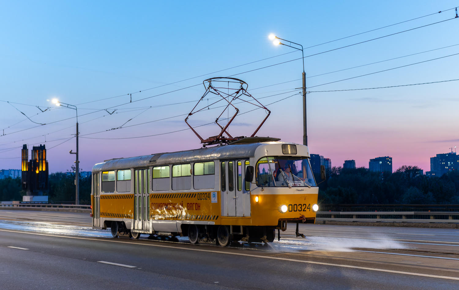 Moscow, Tatra T3SU № 00324 Moscow, Tatra T3SU № 00324