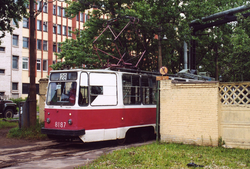 Санкт-Петербург, ЛВС-86К № 8187 Санкт-Петербург, ЛВС-86К № 8187