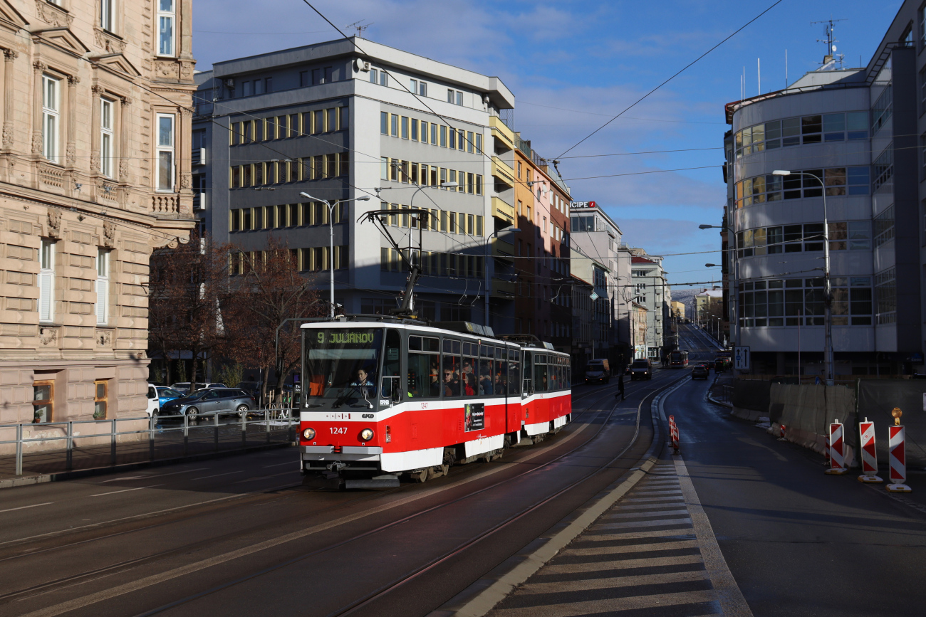 Брно, Tatra T6A5 № 1247