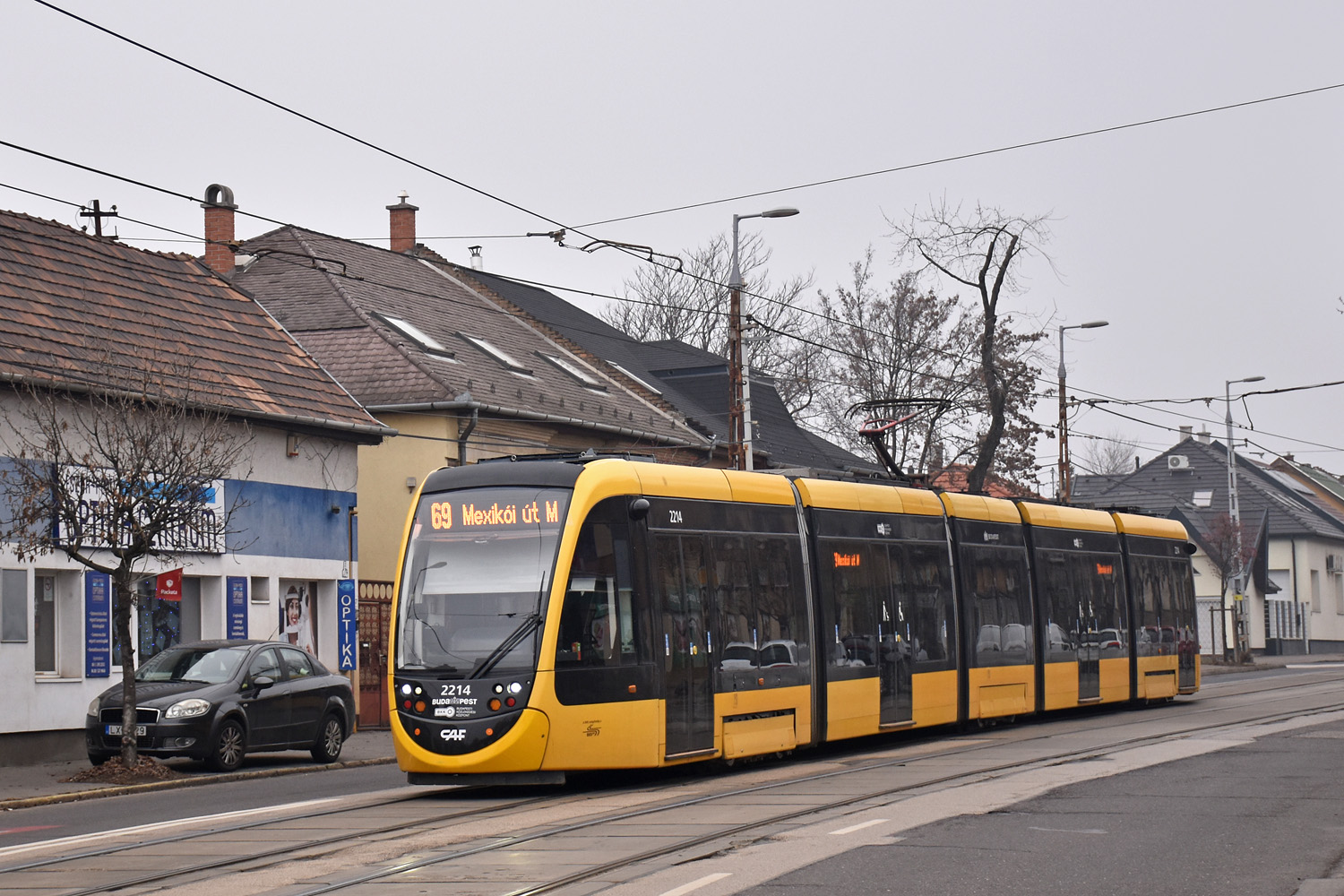 Будапешт, CAF Urbos 3 № 2214