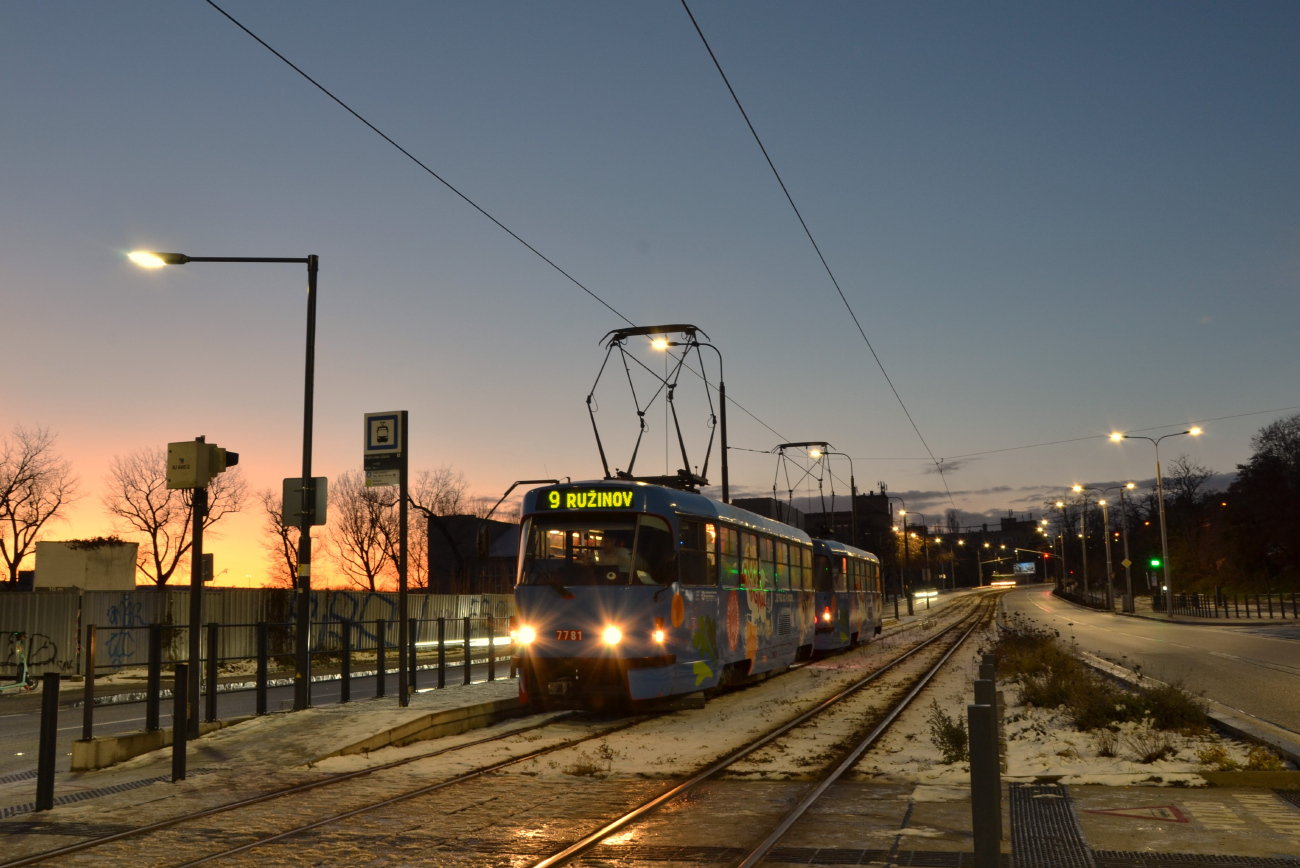 Братислава, Tatra T3P № 7781