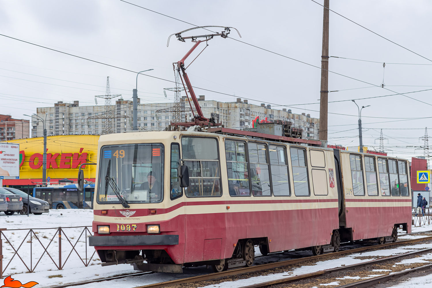 Санкт-Петербург, ЛВС-86К № 1097