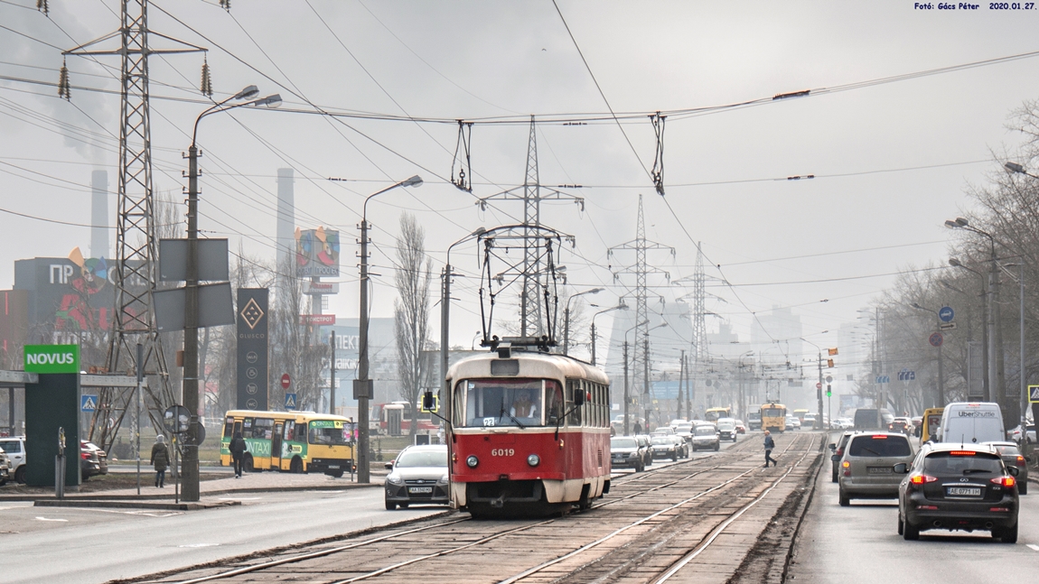 Киев, Tatra T3SU № 6019