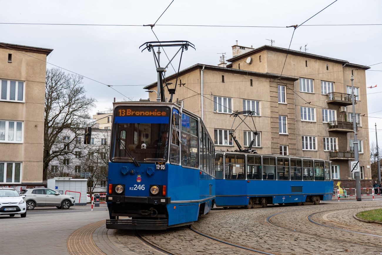 Краков, Konstal 105Na № RZ246