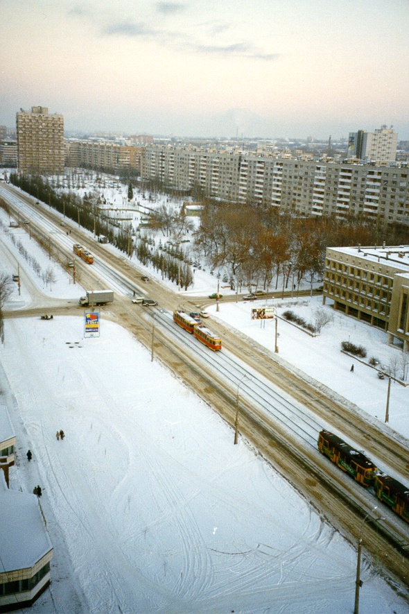 Самара — Исторические фотографии — Трамвай и Троллейбус (1992-2000); Самара — Трамвайные линии
