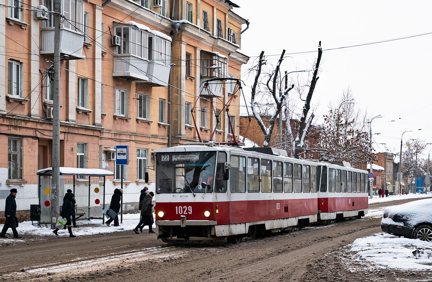 Самара, Tatra T6B5SU № 1029